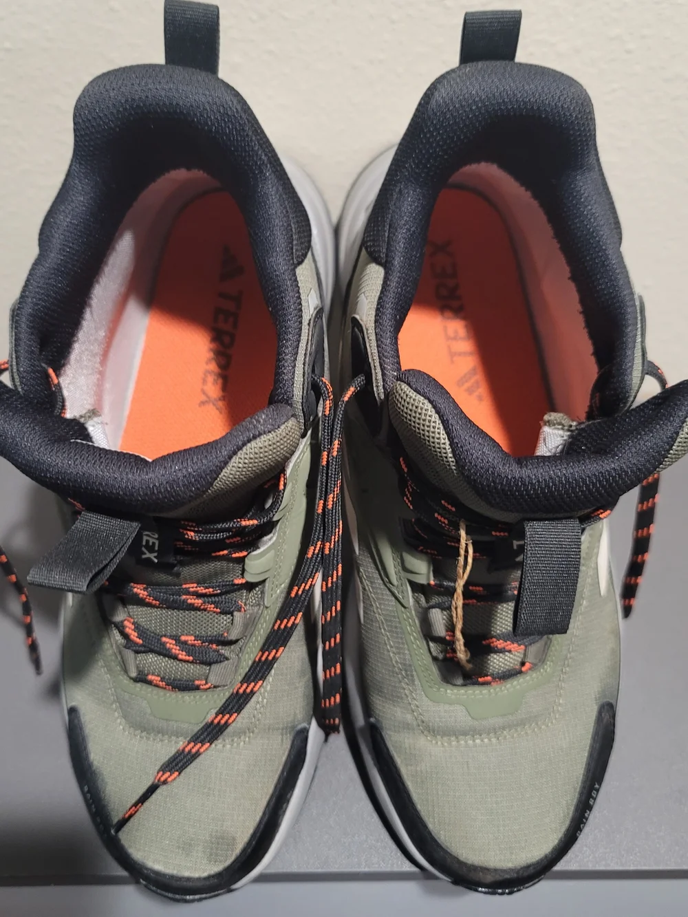 Adidas Terrex Olive Green Hiking Sneakers
